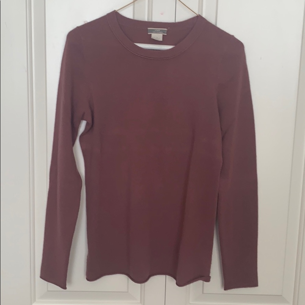 100% Cashmere J. Crew sweater